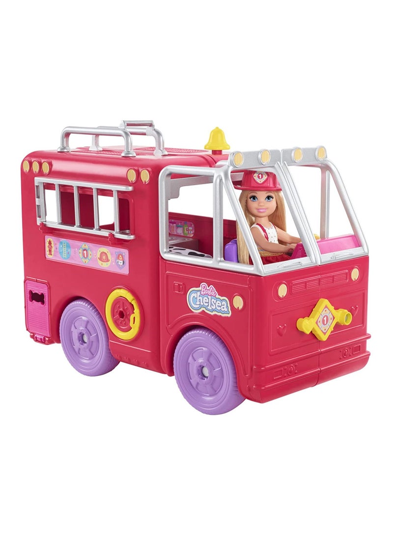 Barbie Chelsea Can Be Firetruck Playset