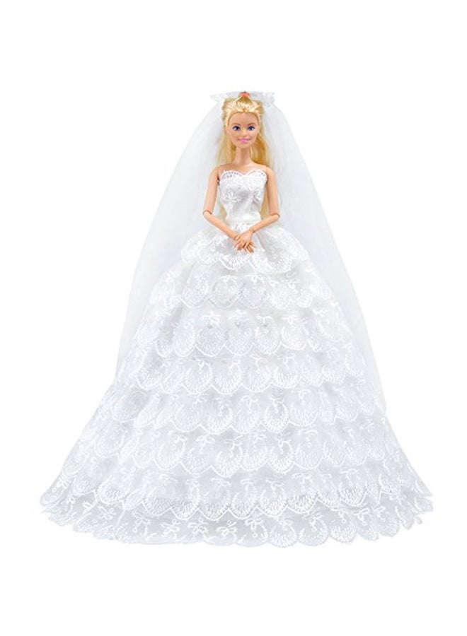 Gorgeous Long Wedding Dress For Princess