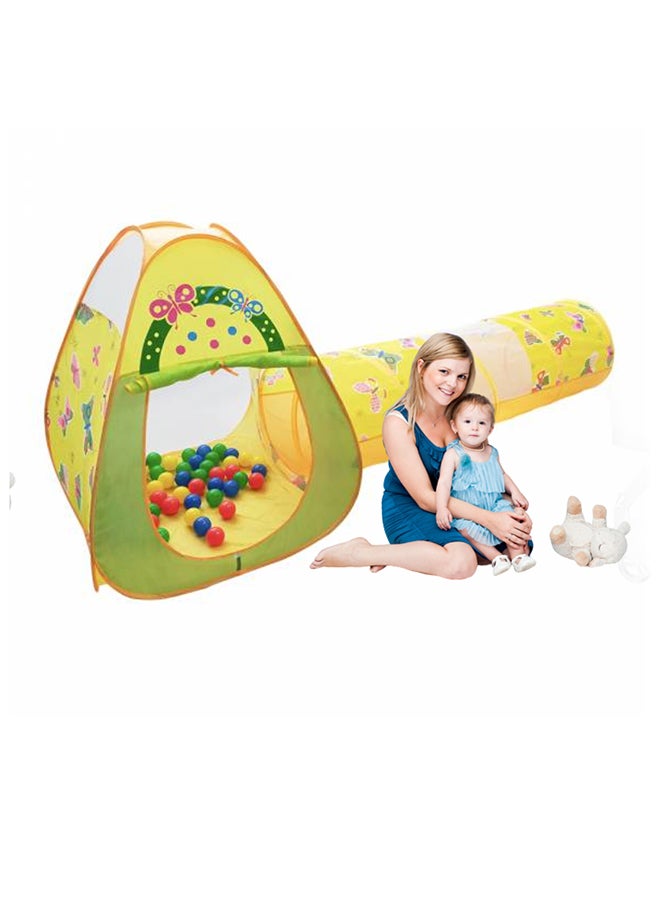 Butterfly House With 100-Piece Balls 85x100x85cm