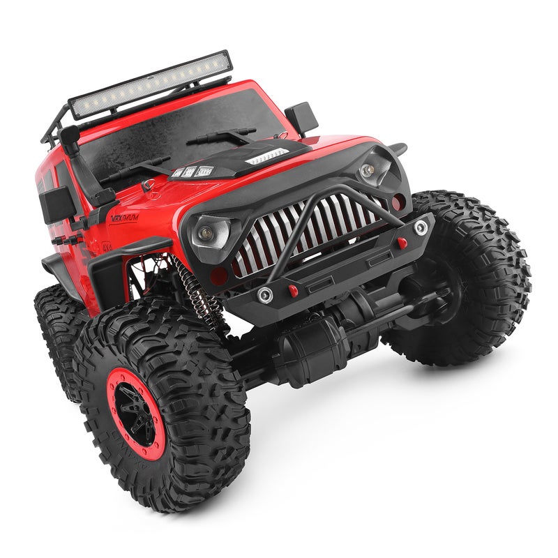 104311 2.4G 1/10 4WD Off-Road Jeep SUV Brushed Motor Remote Control Crawler Car 53.5cm