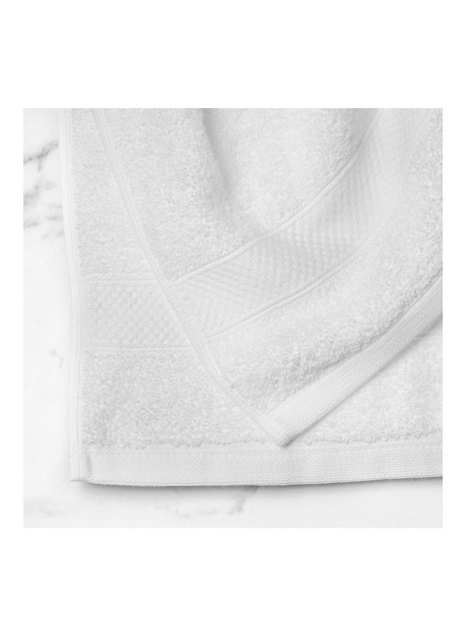 4-Piece Basic Towel Set White 30 x 54inch