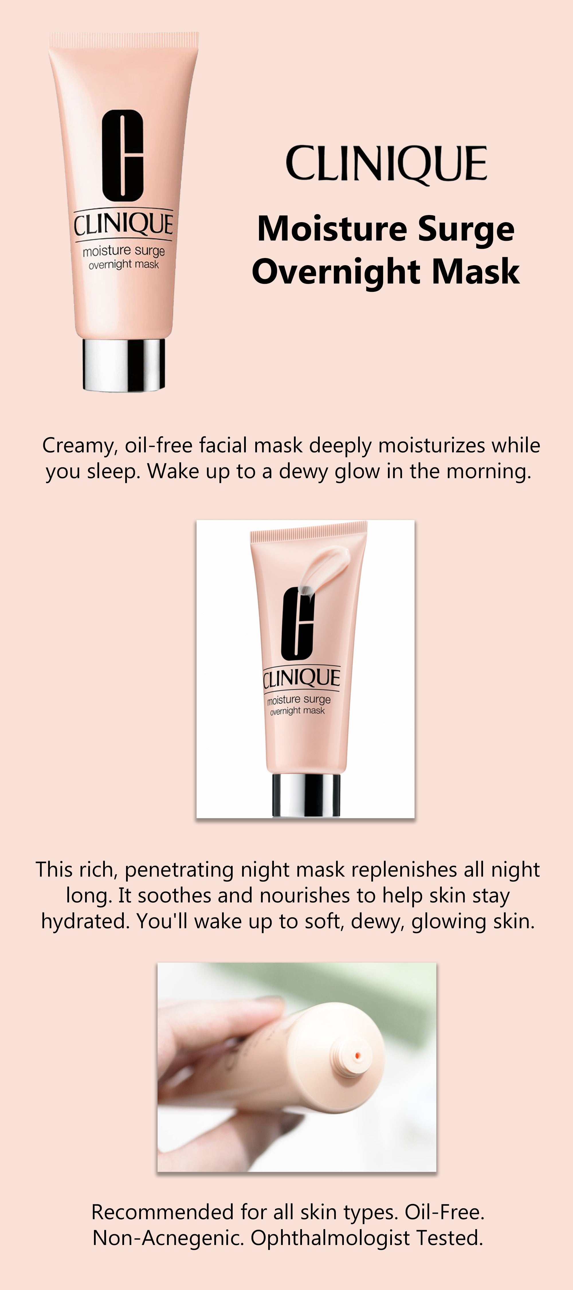 Moisture Surge Overnight Mask Masque Hydratant Nuit 100ml