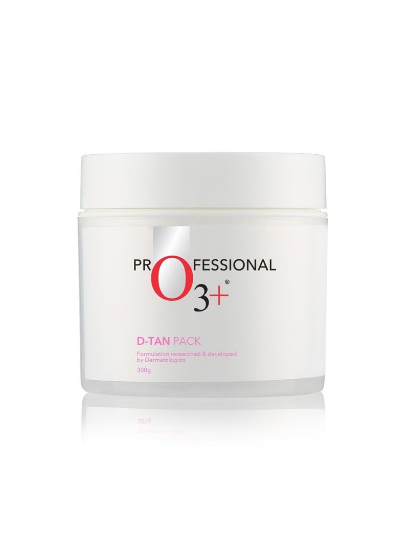 O3+ D-tan Pack 300G for Instant Tan Removal & Sun Damage Protection
