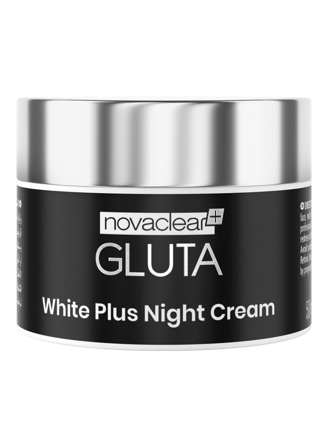 Gluta White Plus Night Cream Black/Silver 50ml