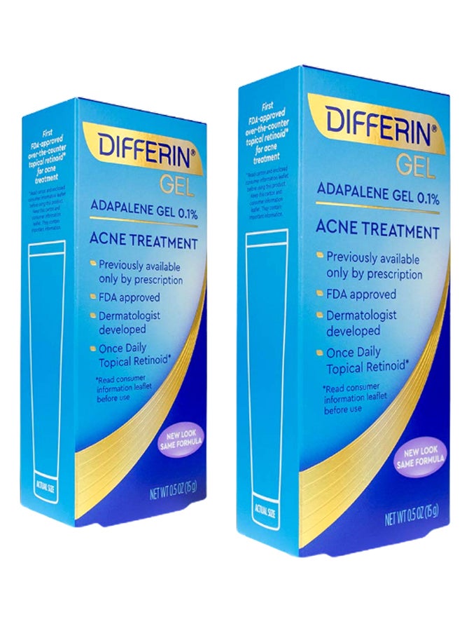 Pack Of 2 Adapalene Acne Treatment Gel