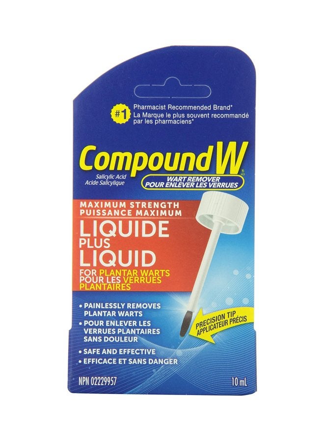 Maximum Strength Liquid Plus Wart Remover 10ml
