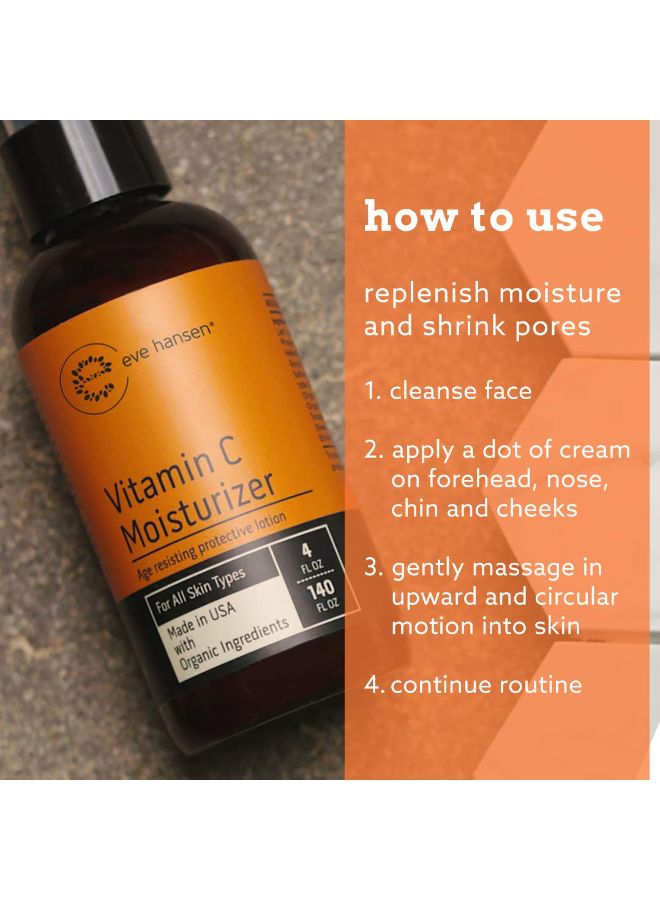 Natural Vitamin C Face Moisturizer Cream