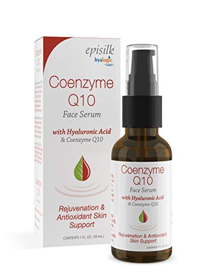 Episilk Coenzyme Q10 Serum W/Hyaluronic Acid For Collagen Support | Visible Firming Facial Serum For Dry Skin | Skin Rejuvenation Antioxidant Serum (1 Fl Oz)
