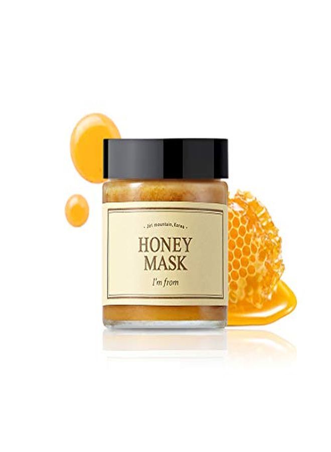 M] Honey Mask 4.23Oz | Wash Off Type, Real Honey 38.7%, Deep Moisturization, Nourishment,And Clear Complexion.