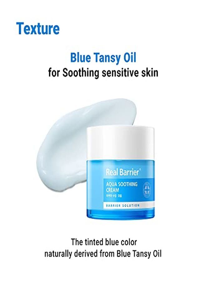 Aqua Soothing Gel Cream, Lightweight, Quickly Absorbed, Cooling CreamGel Formula Containing 5 Different Forms Of Hyaluronic Acids, 1.7 Fluid Ounce