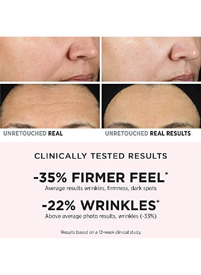 Hello Results Wrinklereducing Daily Retinol Serumincream Firming & Antiaging Retinol Face Cream With Niacinamide Vitamin B5 & Vitamin E 1.7 Fl Oz