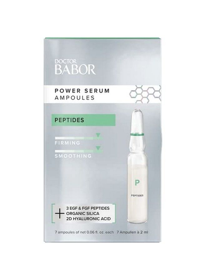 Power Serum Ampoule: Peptides ; Firming Smoothing Elasticity ; 2D Hyaluronic Acid And Egf & Fgf Peptides ; Clean & Vegan ; Results In 7 Days