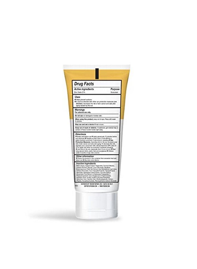 Truskin Mineral Face Sunscreen Spf 30 Mineral Sunscreen For Face With Zinc Oxide Vitamin C & Vegan Marine Collagen Reef Safe Sunscreen For Sensitive Skin 1.7 Fl Oz