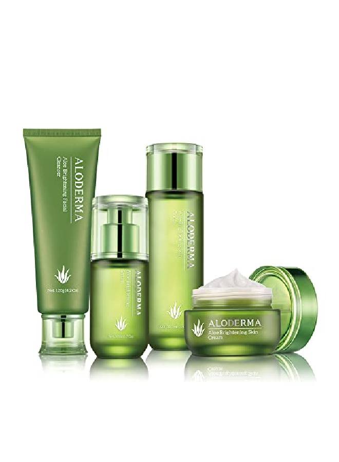 Brightening Cream With 80% Organic Aloe Vera Made Within 12 Hours Of Harvest Refines Skin Texture Evens Skin Tone Diminishes Appearance Of Fine Lines & Wrinkles 17Oz (50G)