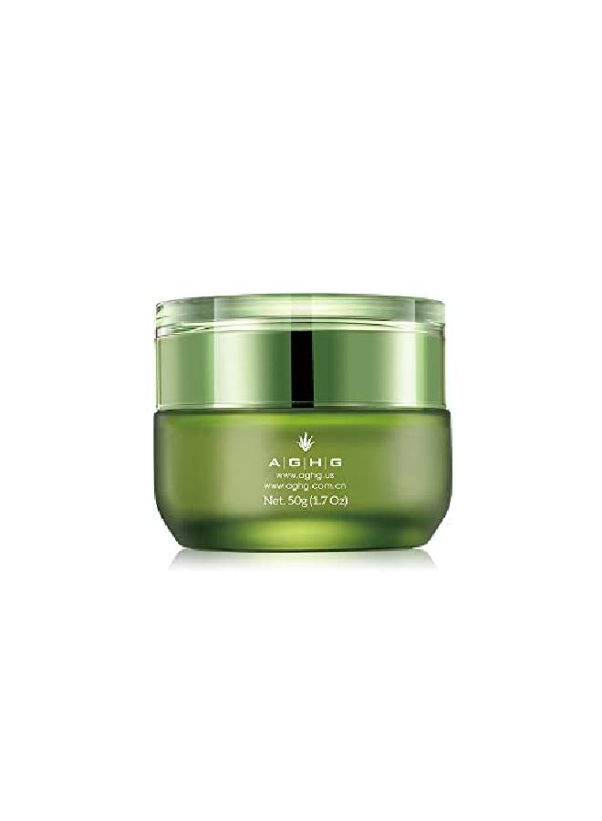 Brightening Cream With 80% Organic Aloe Vera Made Within 12 Hours Of Harvest Refines Skin Texture Evens Skin Tone Diminishes Appearance Of Fine Lines & Wrinkles 17Oz (50G)