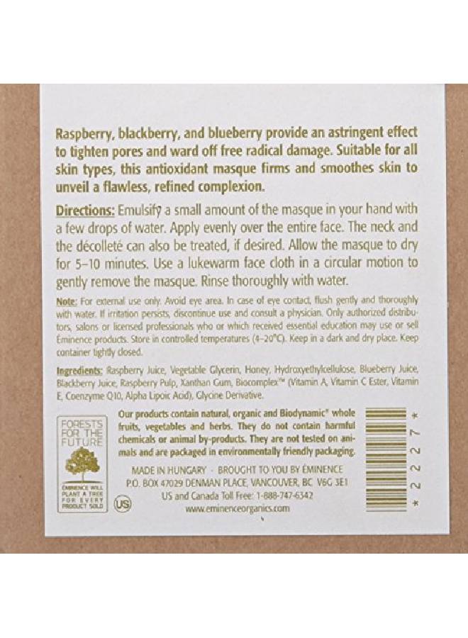 Pore Refining Masque Raspberry 2 Fl Oz