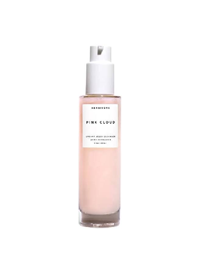 Botanicals Pink Cloud Creamy Jelly Cleanser Rosewater And Tremella Mushroom Face Wash Gently Hydrates And Removes Makeup (33 Oz)