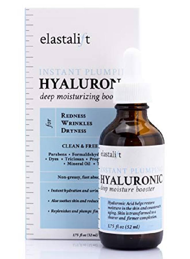 Hyaluronic Acid Hydrating Moisturizing Body Cream W/ Plumping Facial Serum Skin Care Routine Bundle Antiaging Hyaluronic Acid Lotion & Serum Repairs Dry Skin & Wrinkles (2Pack Bundle)