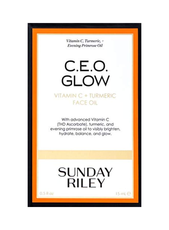 C.E.O. Glow Vitamin C And Turmeric Face Oil