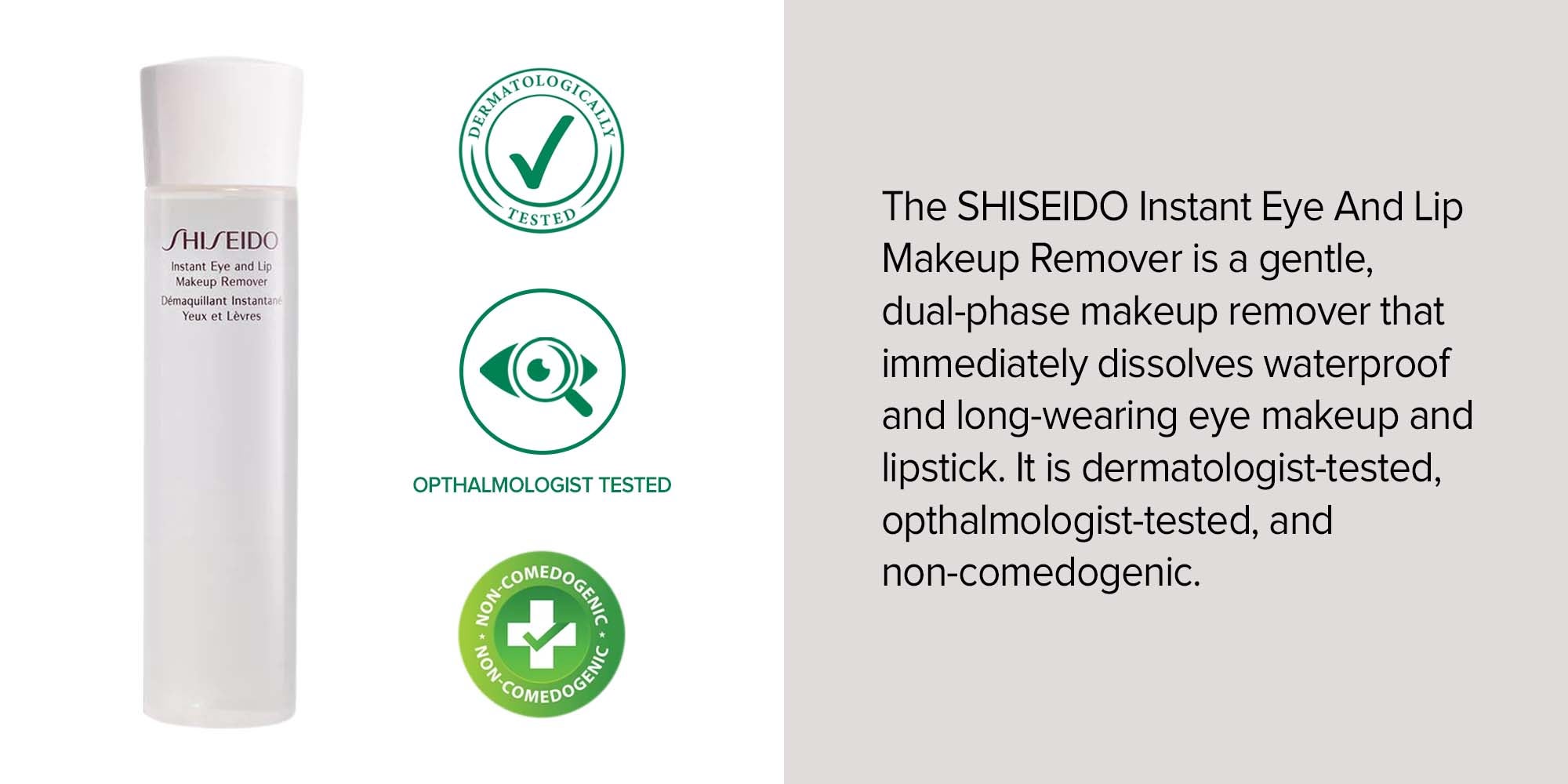 Instant Eye And Lip Makeup Remover Clear