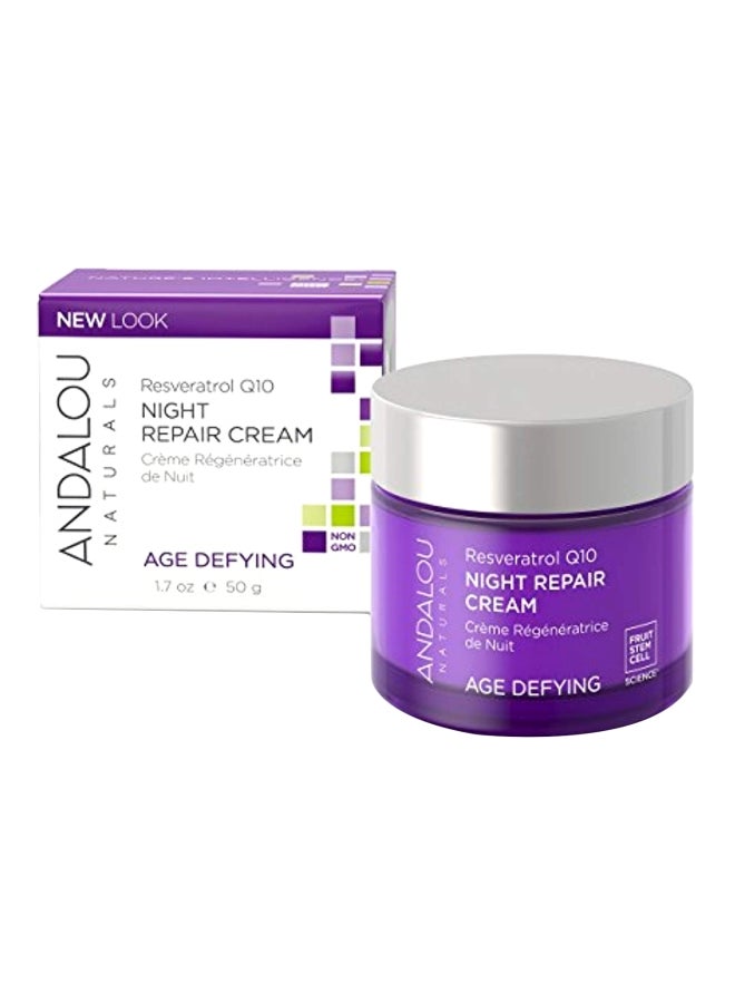 Resveratrol Q10 Night Repair Cream