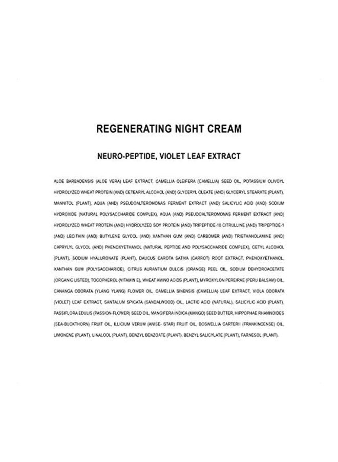 Regenerating Night Cream