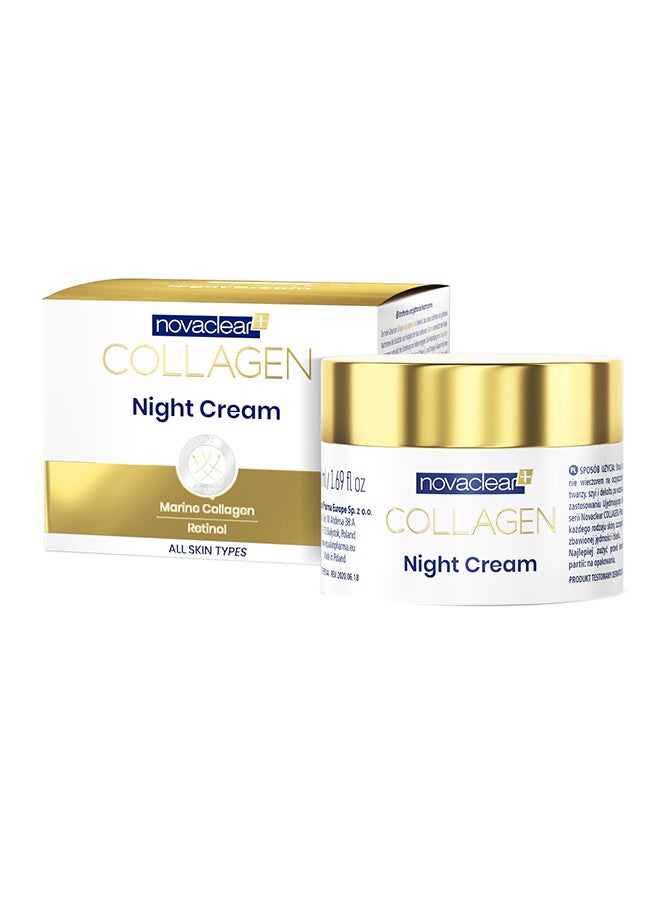 Collagen Night Cream White 50ml