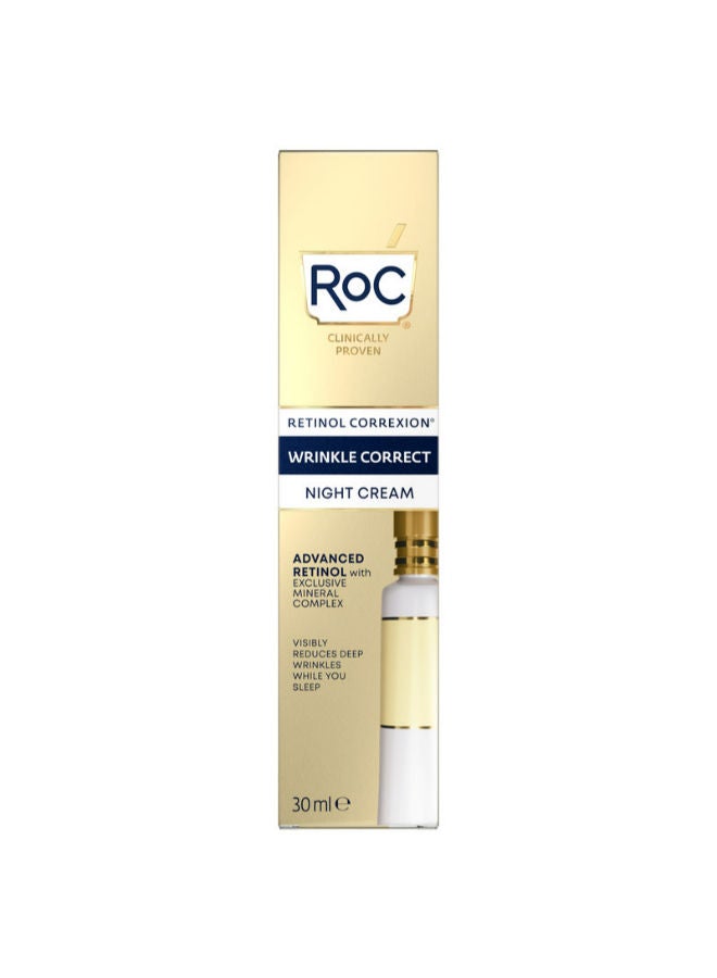 RETINOL CORREXION WRINKLE CORRECT NIGHT CREAM 30ML