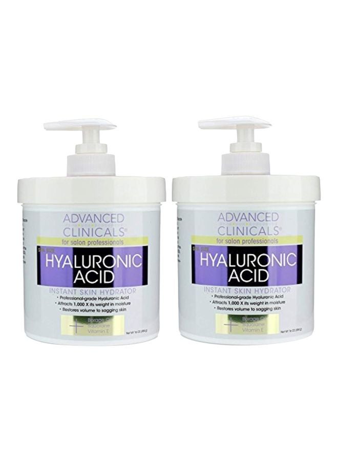 Pack Of 2 Hyaluronic Acid Cream