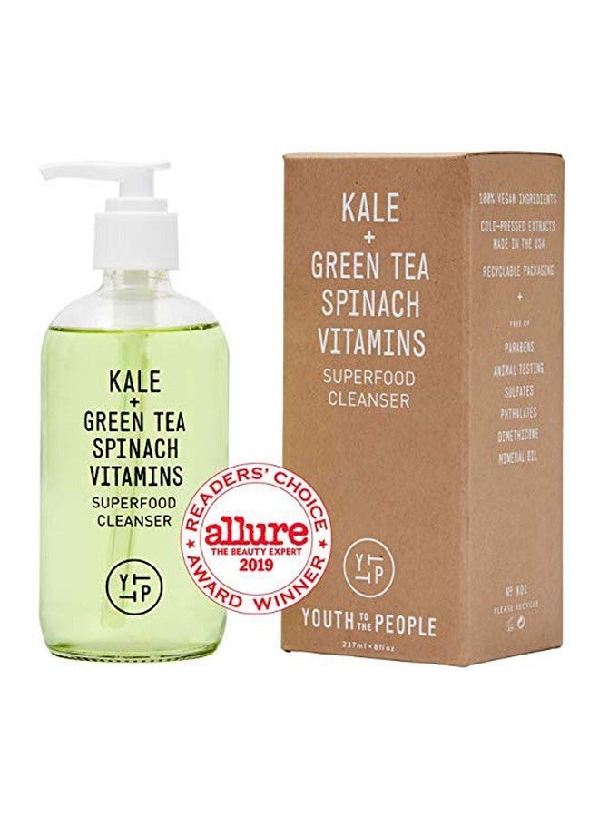 Kale + Green Tea Spinach Vitamins Cleanser