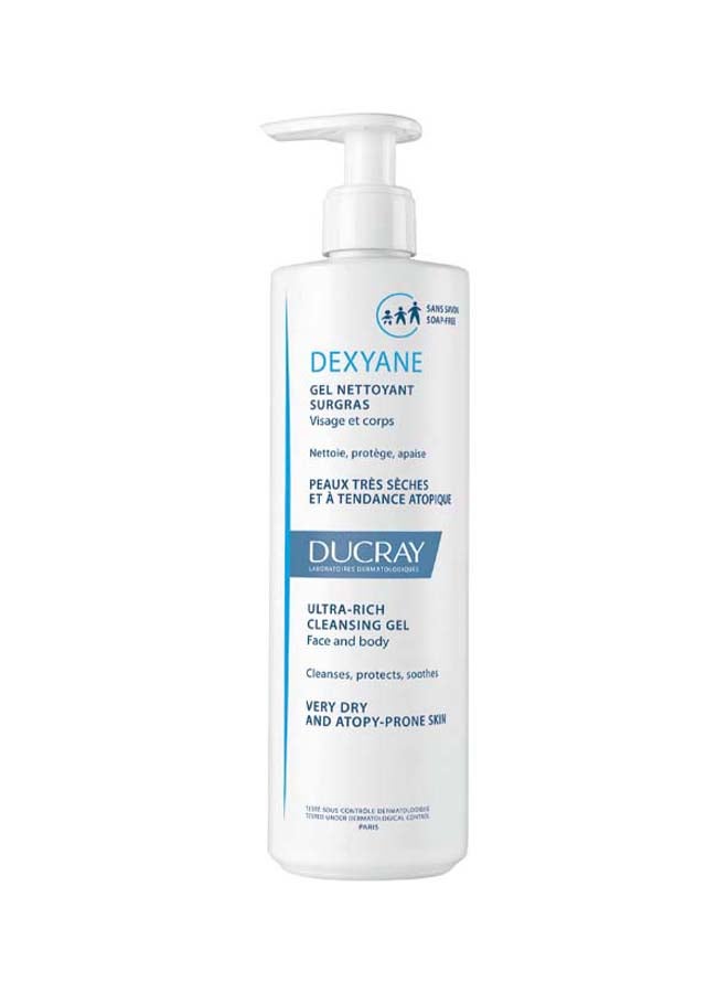 Dexyane Ultra-Rich Cleansing Gel For Face And Body 400ml