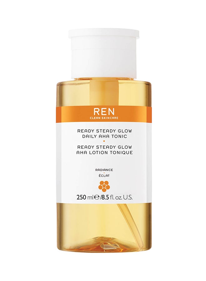 REN Ready Steady Glow Daily AHA Tonic 250ml