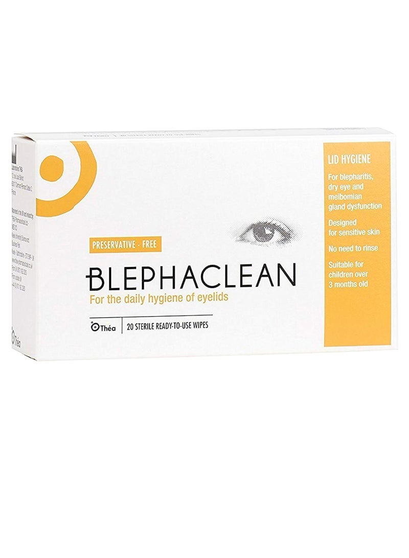 60-Piece Eyelid Wipes Set