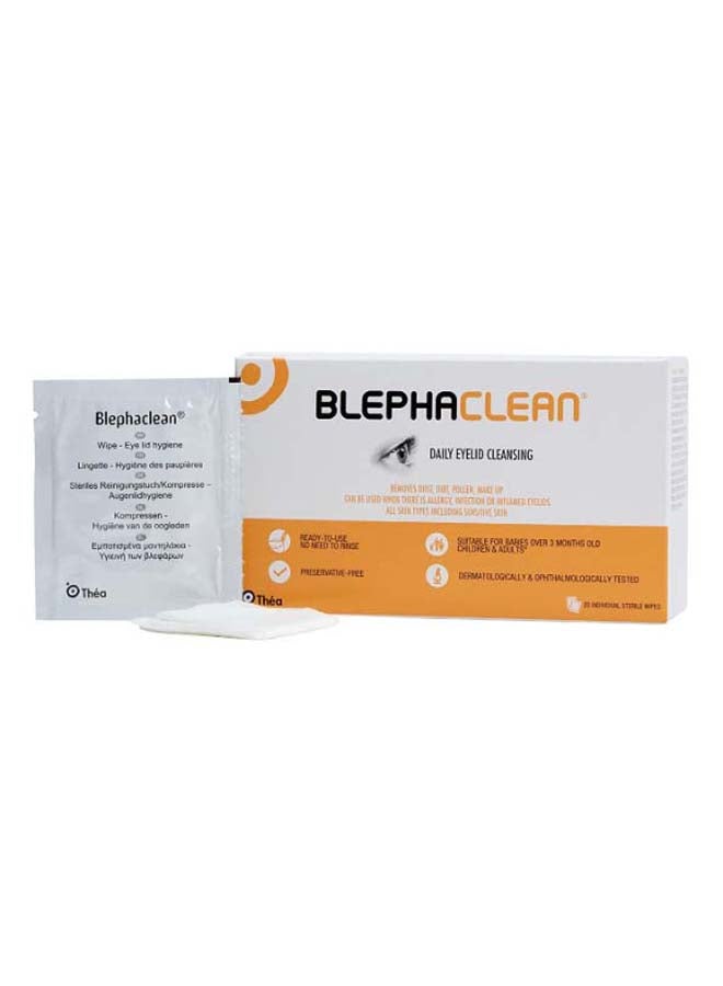 60-Piece Eyelid Wipes Set