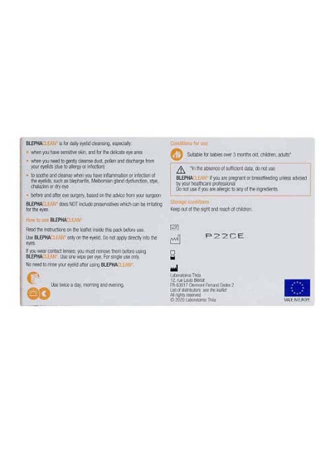 60-Piece Eyelid Wipes Set