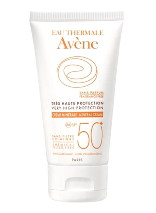 Very High Protection Mineral Cream Spf 50+ 50 Ml 50ml