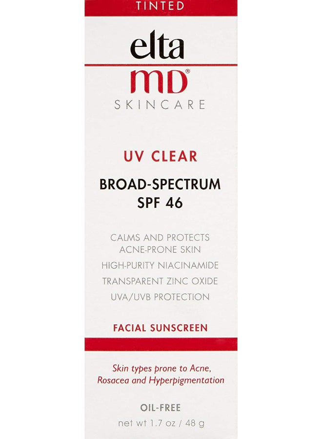 Tinted UV Clear Facial Sunscreen With SPF 46