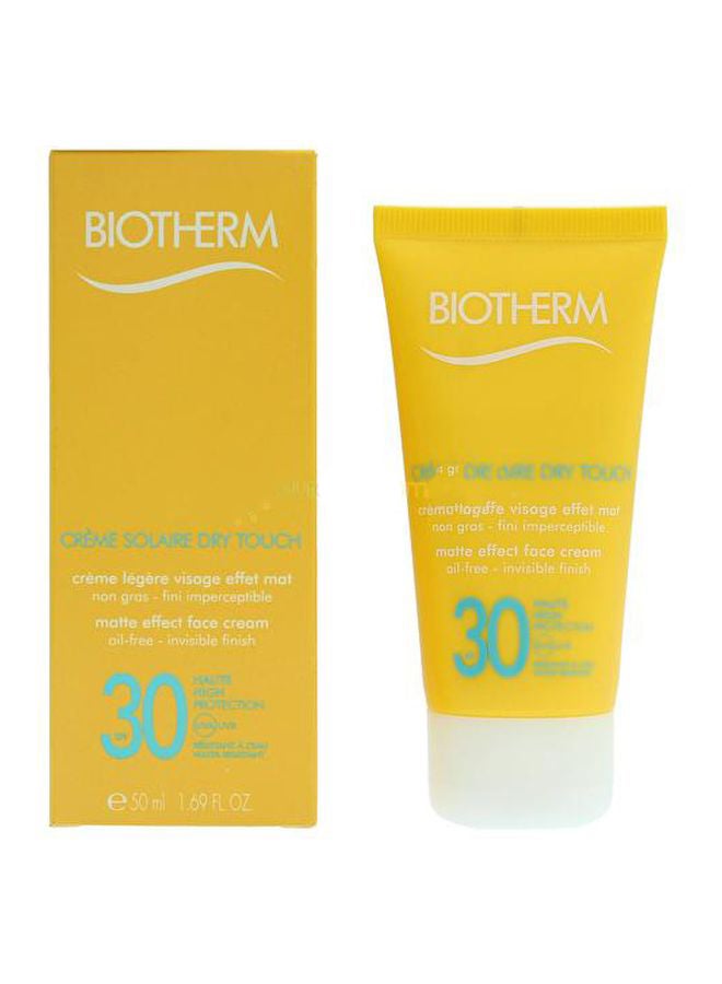 Creme Solaire Dry Touch Matte Effect Face Cream SPF 30 50ml