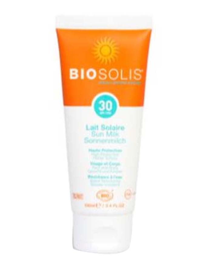 Organic Sun Milk SPF 30 100ml