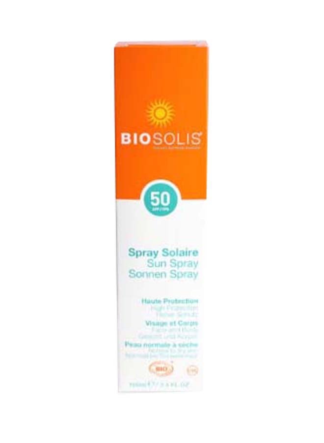 Organic Sun Spray SPF 50 100ml