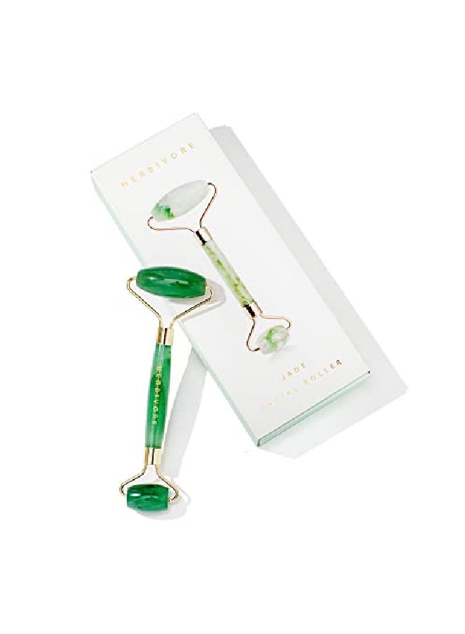 Botanicals Jade Facial Roller Helps Reduce Puffiness Ease Muscle Tension And Improve Skin Elasticity (1 Count)