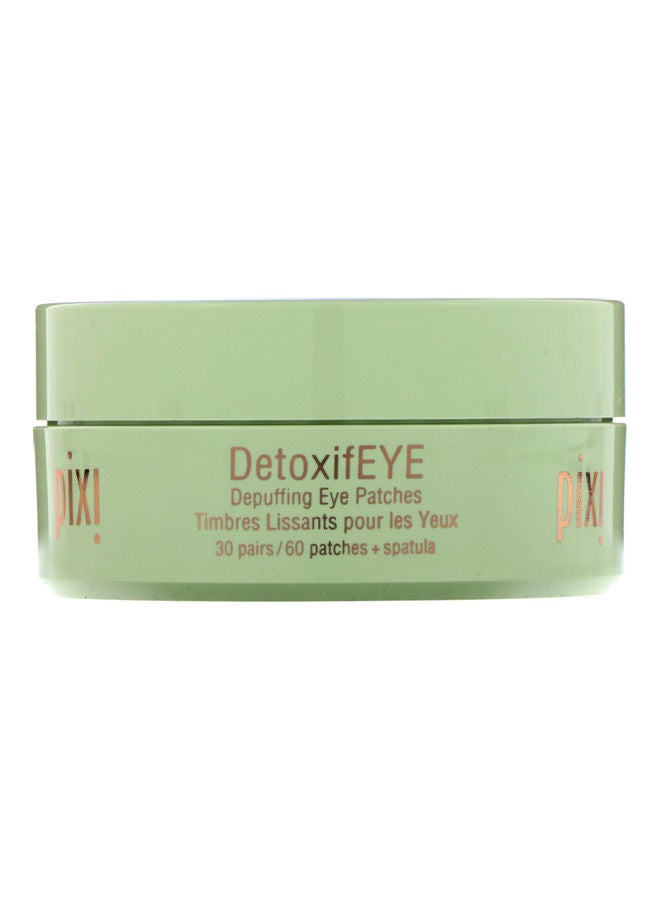 30-Pair Detoxif Depuffing Eye Patches 30ml
