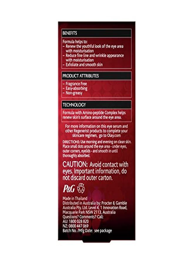 Regenerist Eye Lifting Serum 0.5 Ounce