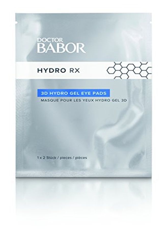 Doctor Hydrorx 3D Gel Eye Pads Hyaluronic Acid Eye Treatment Soothes And Moisturizes Under Eye Area To Combat Wrinkles And Fine Lines Vegan