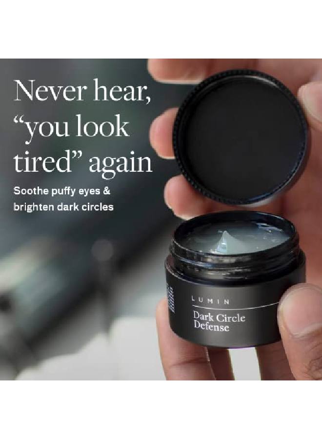 Men’S Dark Circle Defense (1 Oz): Antiaging Korean Formulated Eye Cream Treatment Reduce Fine Lines Wrinkles Eye Bags Dark Circles Experience A Rejuvenated Complexion Achieve Your Best Look