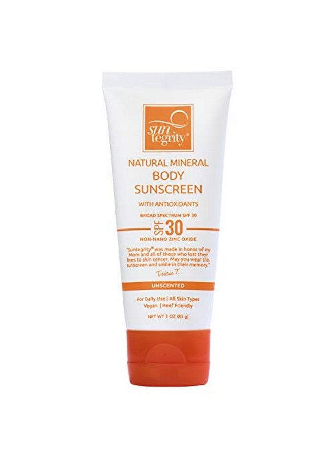 Unscented Mineral Sunscreen For Body 3 Oz.