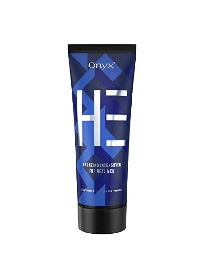 He Tanning Lotion For Men Indoor Tanning Bed Lotion With Bronzer And Accelerator Fastabsorbing Formula For Stainfree Effect Skin Firming & Muscle Bronzing Complex