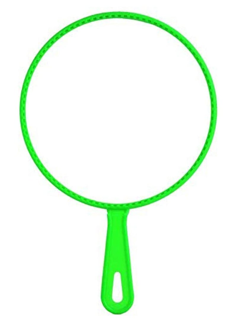 Bubble Wand Set with Solution Large Wands Colorful for Kids, Indoor and Outdoor Play Random Color