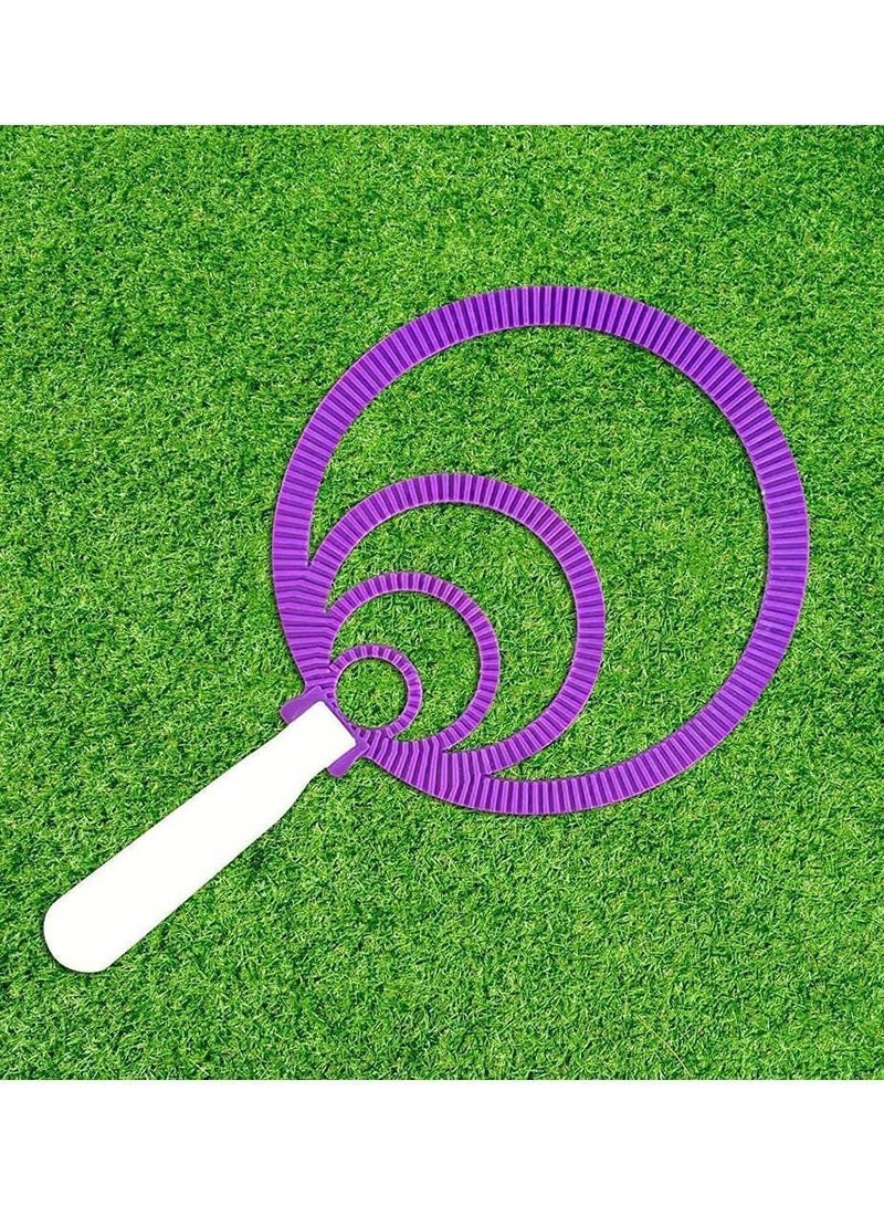 Bubble Wand Set with Solution Large Wands Colorful for Kids, Indoor and Outdoor Play Random Color