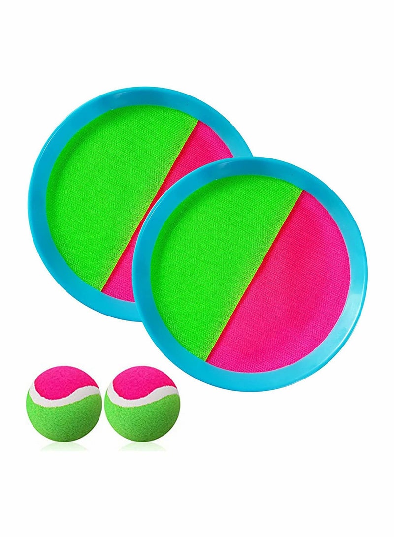 Catch Ball Game Set Classic Outdoor Games, Beach Backyard Toys for Kids Adults Family